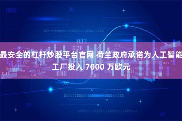 最安全的杠杆炒股平台官网 荷兰政府承诺为人工智能工厂投入 7000 万欧元